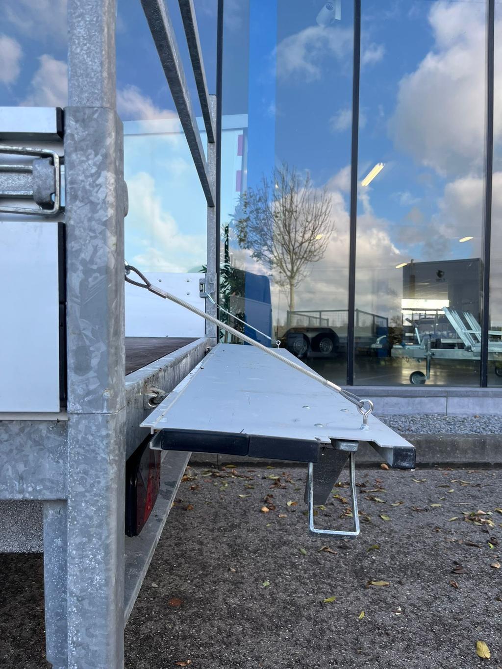 Tweedehands Proline Plateauwagen 350×185 2700kg 2014